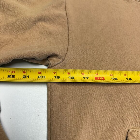 Los Angeles Apparel Hoodie Sweatshirt Adult S Tan Earth Tone USA Heavy Fleece 14 - Picture 4 of 5